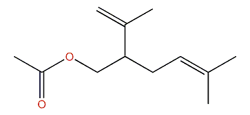 2-Isopropenyl-5-methyl-4-hexenyl acetate